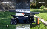 How Navimow decides whether or not to mow in sunny, rainy, and frosty conditions