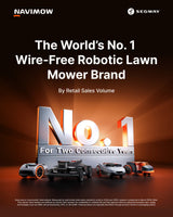 Navimow is World's #1 selling robot mower (for 2 years in a row)