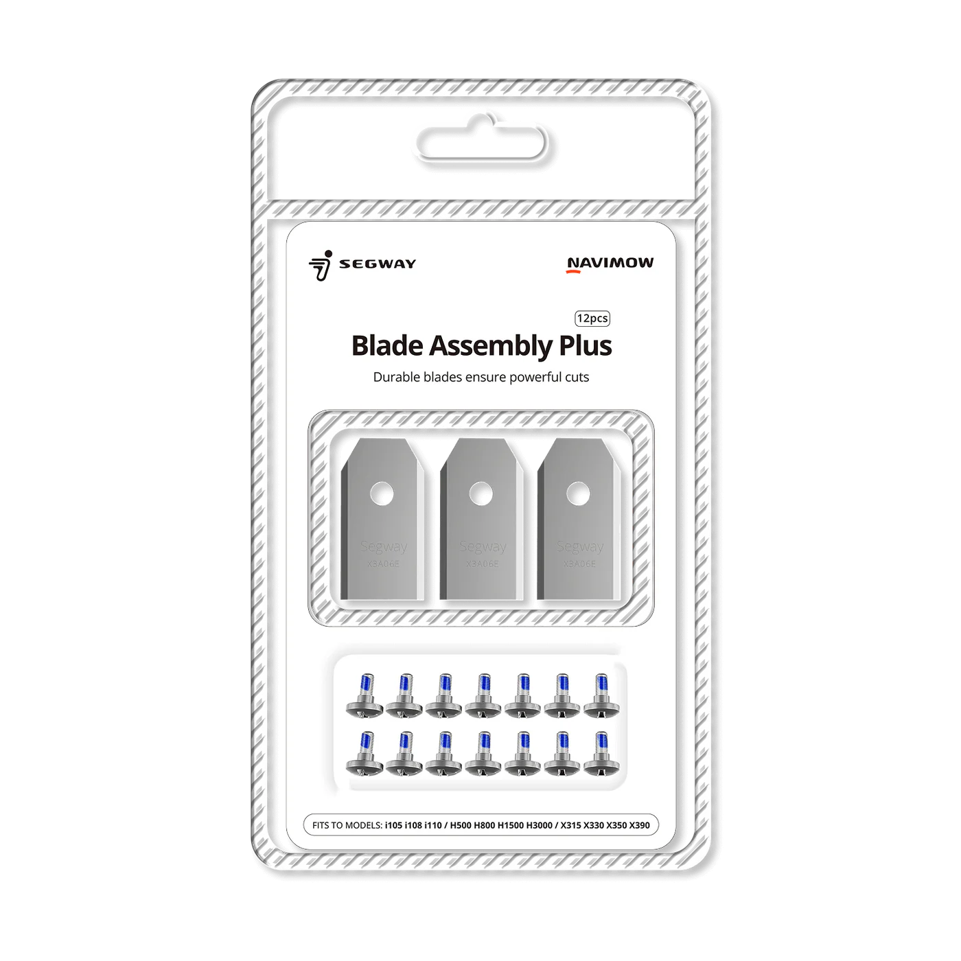 Blade Assembly Blades Assembly Plus (Heavy Duty) & Screws – Segway New Zealand
